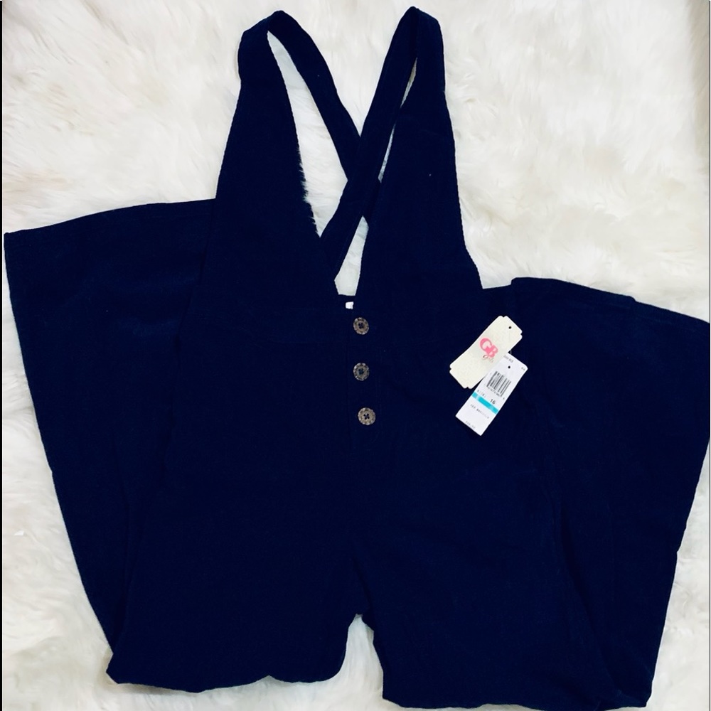 Girls overall jumpsuit